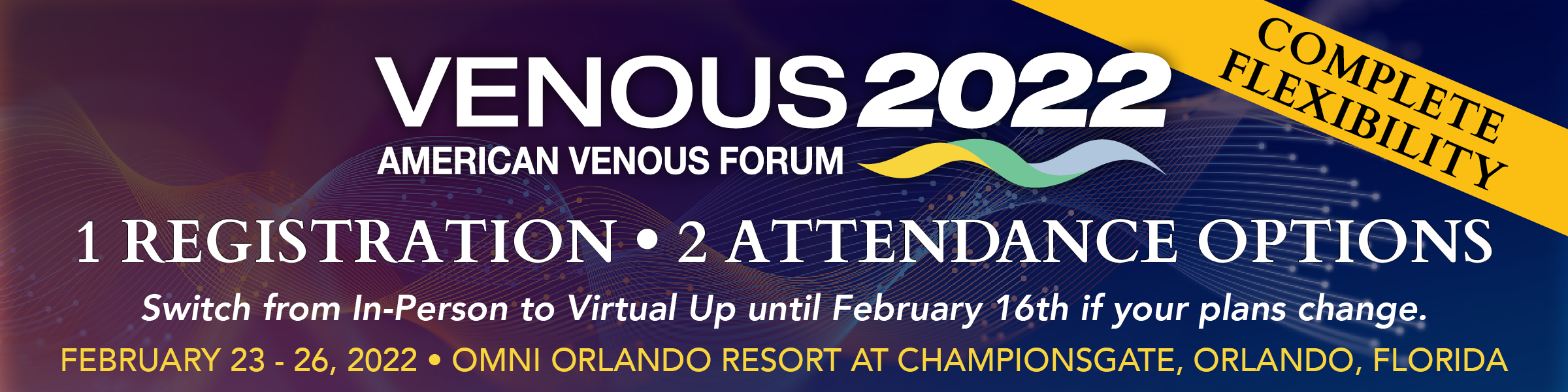 Venous 2022 banner