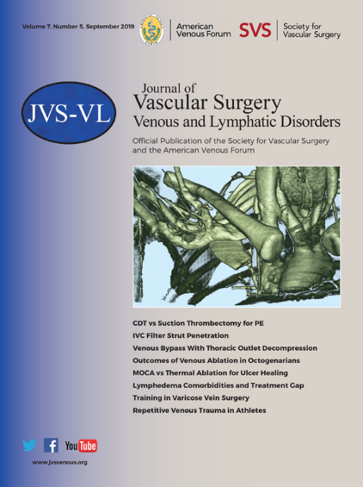 Journal of Vascular Surgery - Venous and Lymphatic Disorders