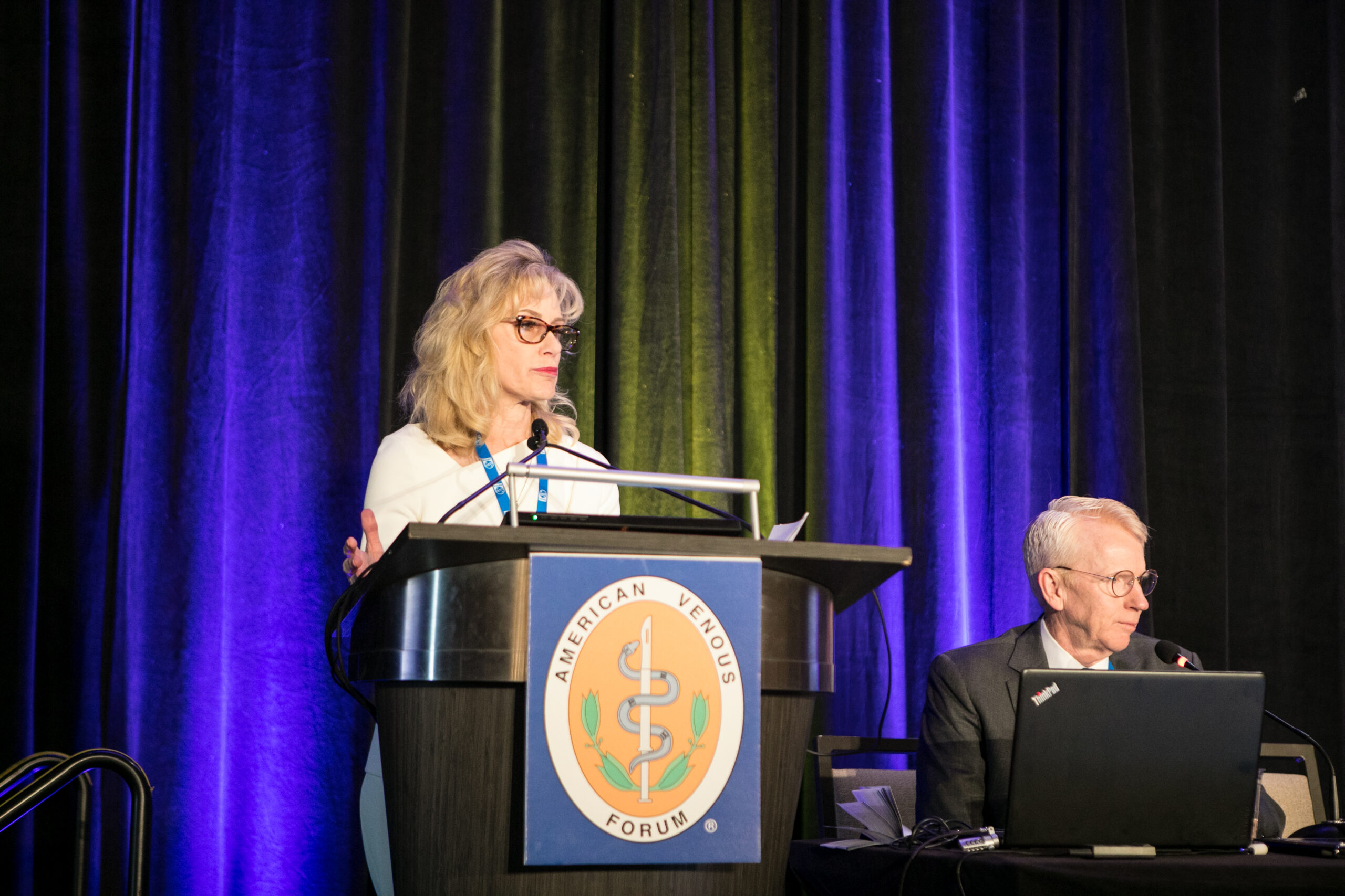 Ruth Bush at Podium